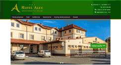 Desktop Screenshot of hotel-alex.pl